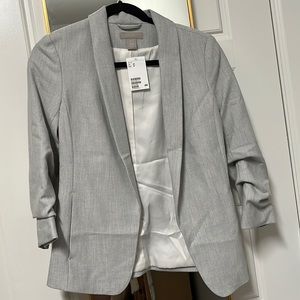 H&M Grey Blazer NEW XS